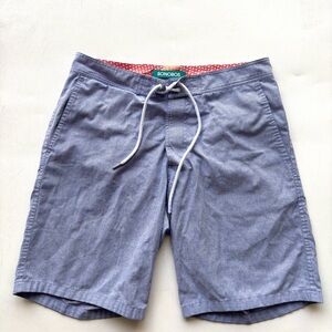 Bonobos blue men’s swim trunks board shorts 34 inch waist 9 inch inseam mesh